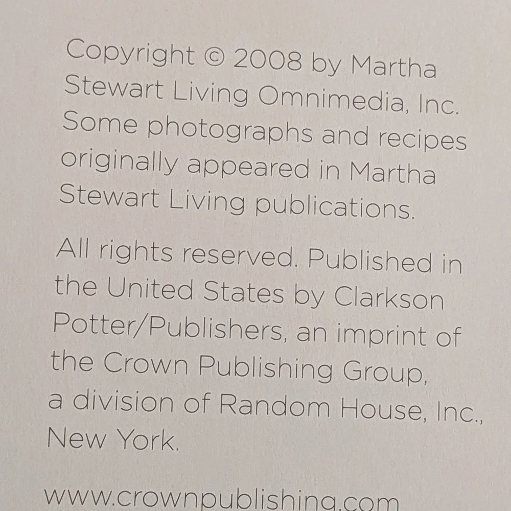 Martha Stewart Cookbook Lot Cookies And Cupcakes Baking Recipe Books Paperback